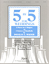 Five by Five for Weddings Handbell sheet music cover